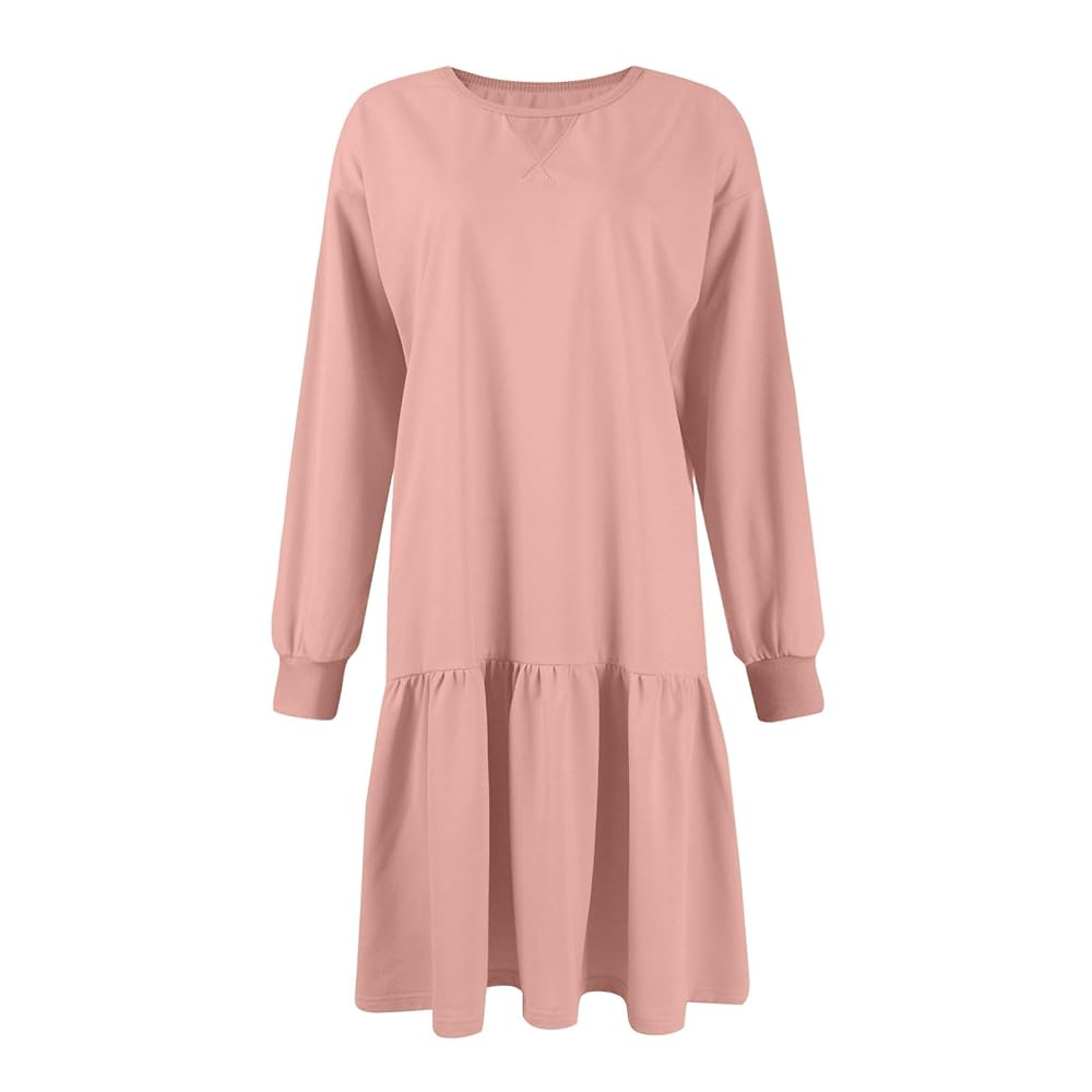 【美品】LAYERED LIKE SWEAT DRESS Black High Neck Cutout Pullover - Zoya Sweatshirt Tunic